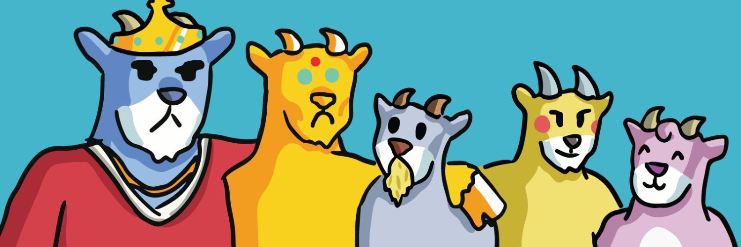 The Goated Goats (111) banner