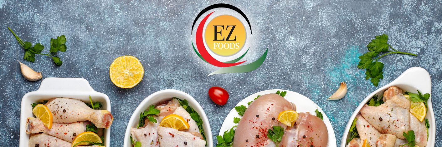 Twitter banner for @ez_foods
