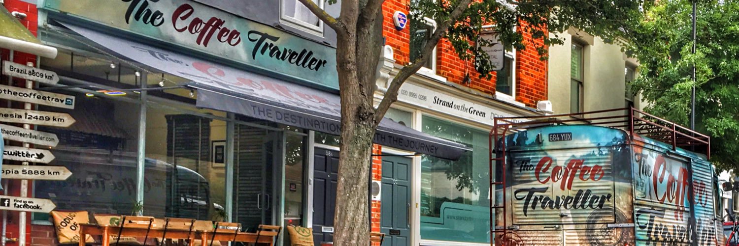 The Coffee Traveller banner