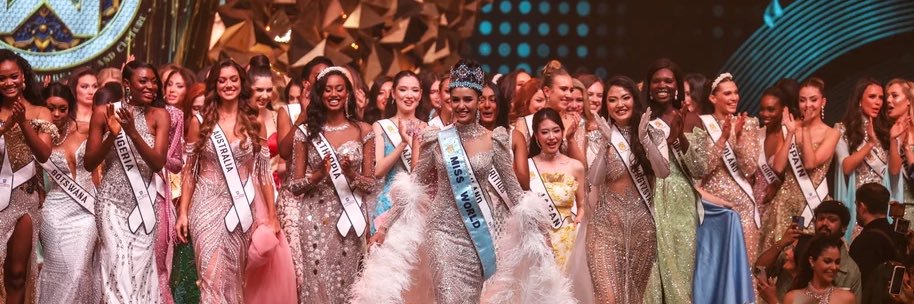 Miss World 2025 banner