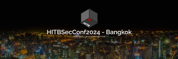 HITBSecConf Profile Banner