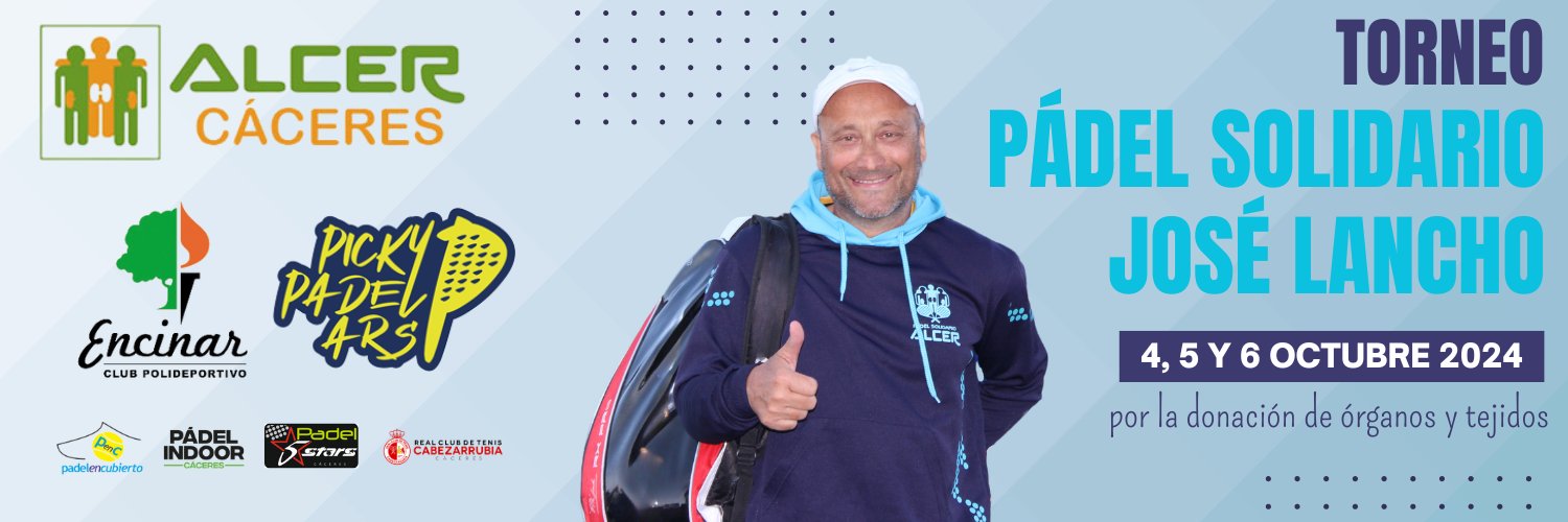 ALCER Cáceres banner