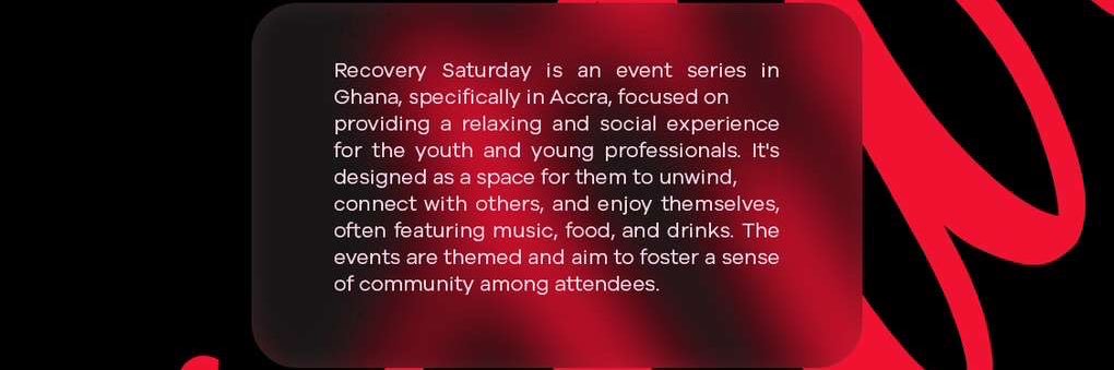 Recovery Saturdays's banner