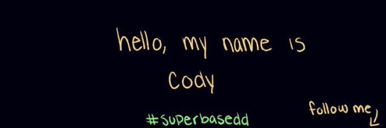 Cody's banner