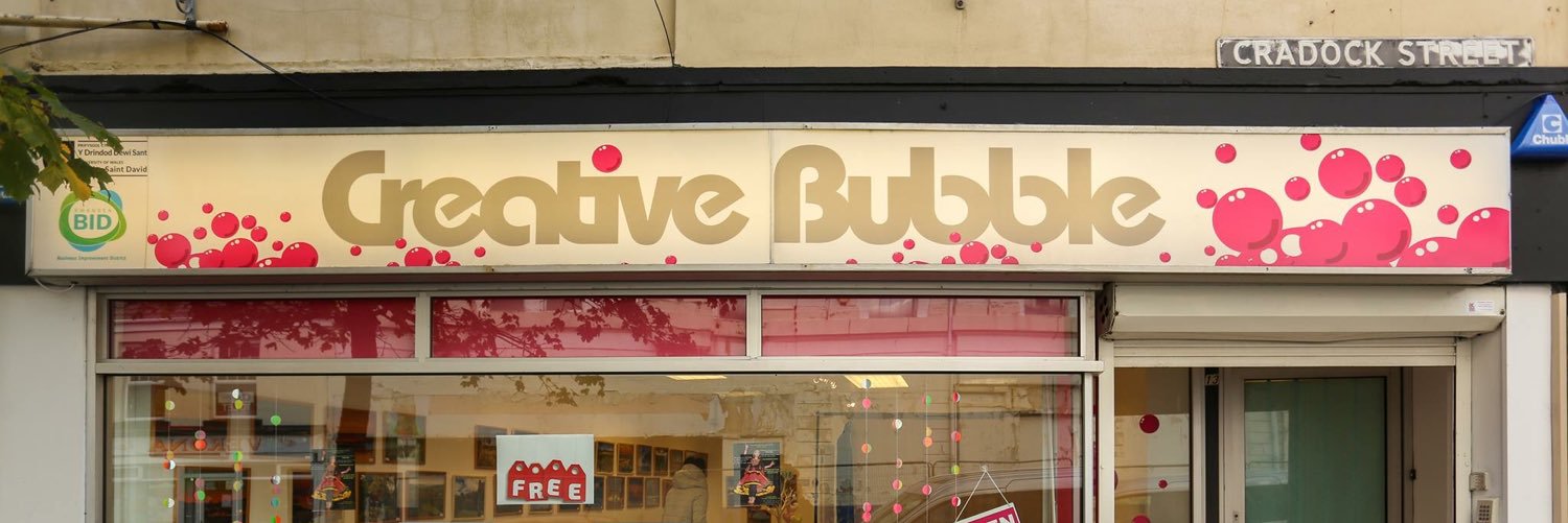 Creative Bubble banner