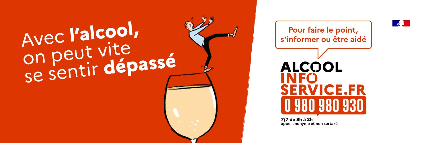 Alcool info service banner