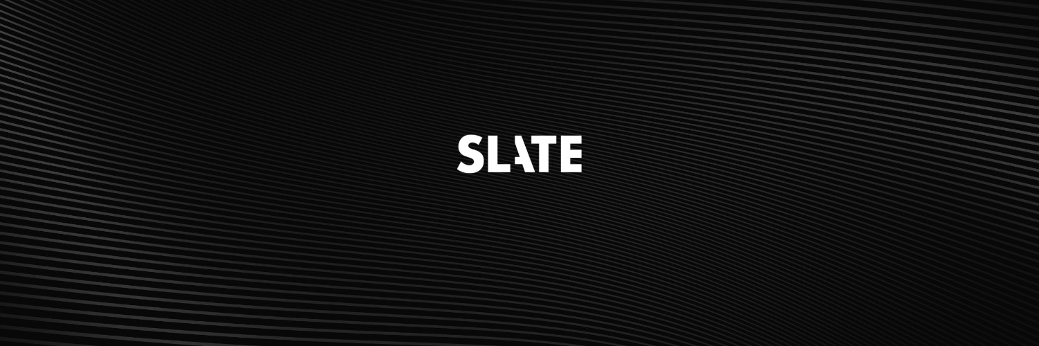 Slate banner