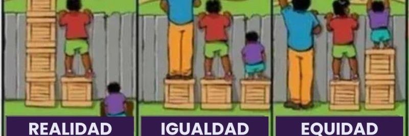 Equidad para todos banner