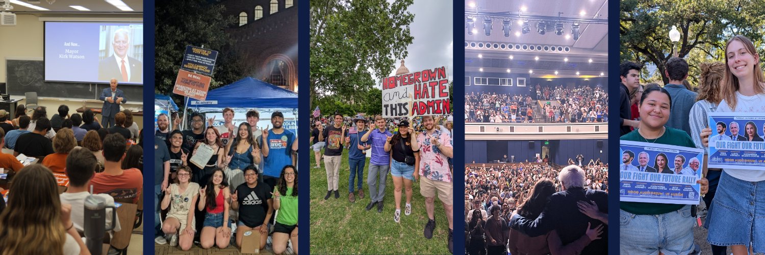 University Democrats banner