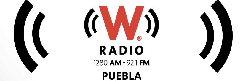 W Radio Puebla banner