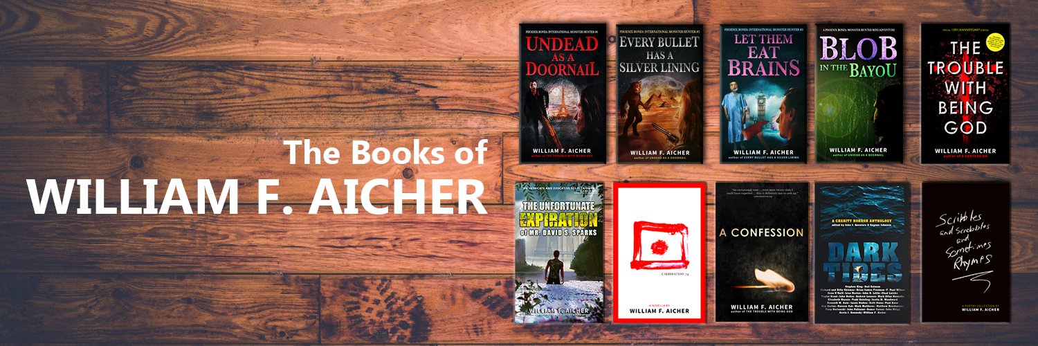 William F. Aicher ✍️🎥 banner