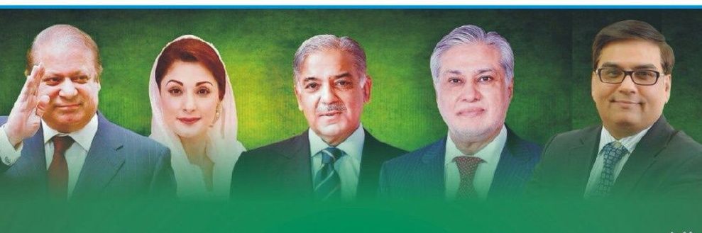 PML N International affairs official banner