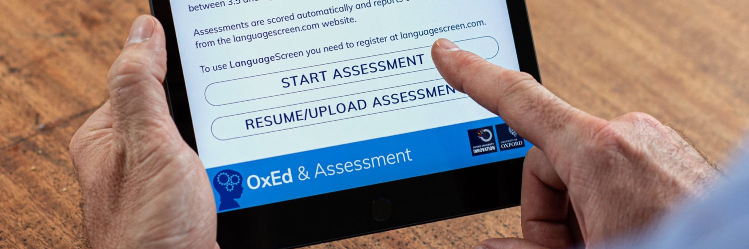 OxEd and Assessment's banner