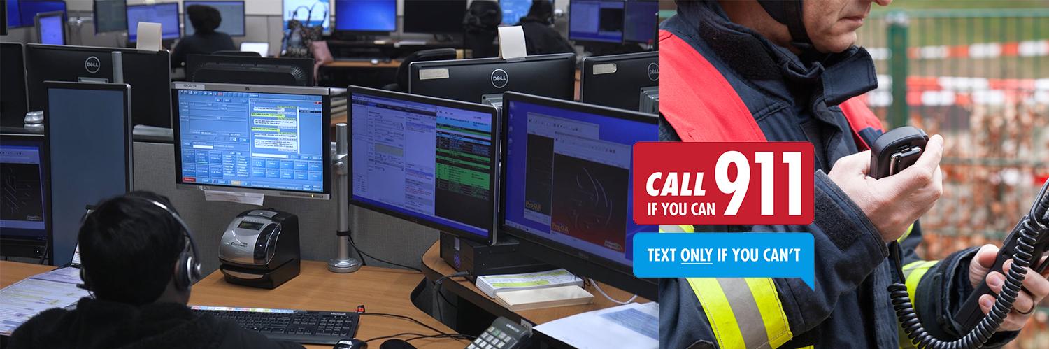 Broward County 911 banner