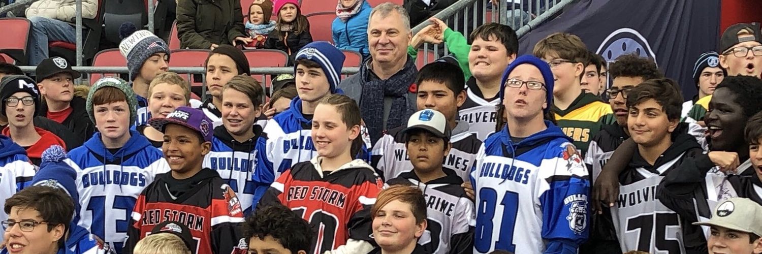 London Minor Football banner