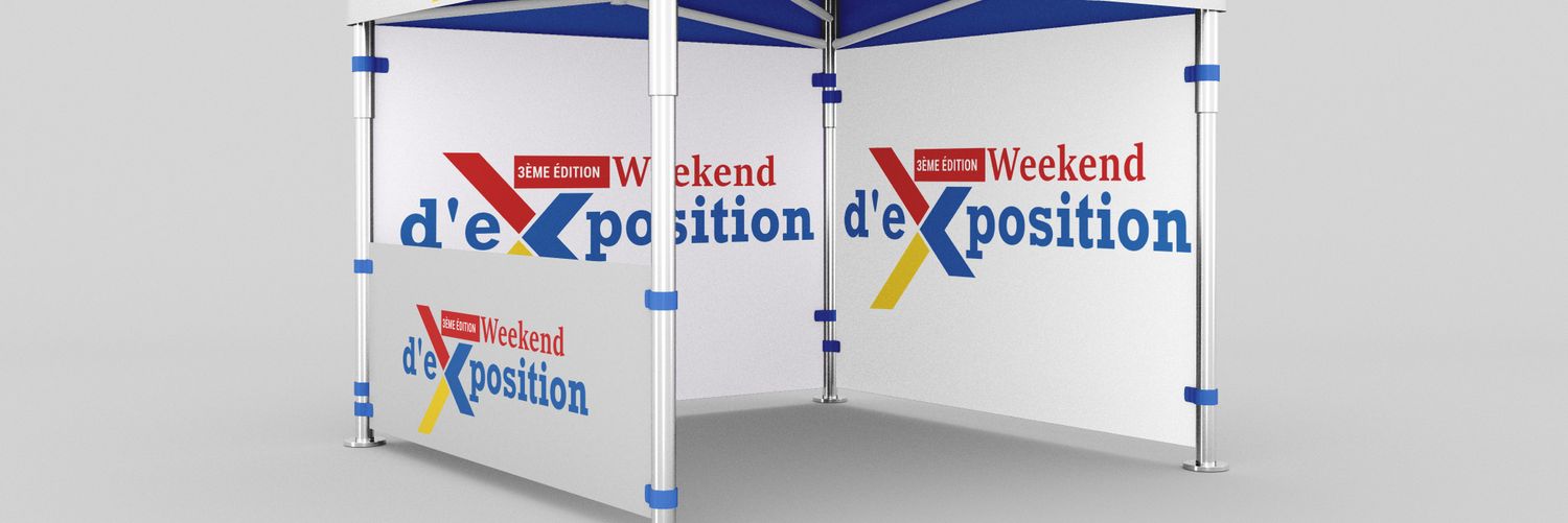 Weekend D'exposition banner