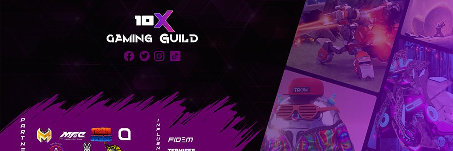 10X Gaming Guild Profile Banner