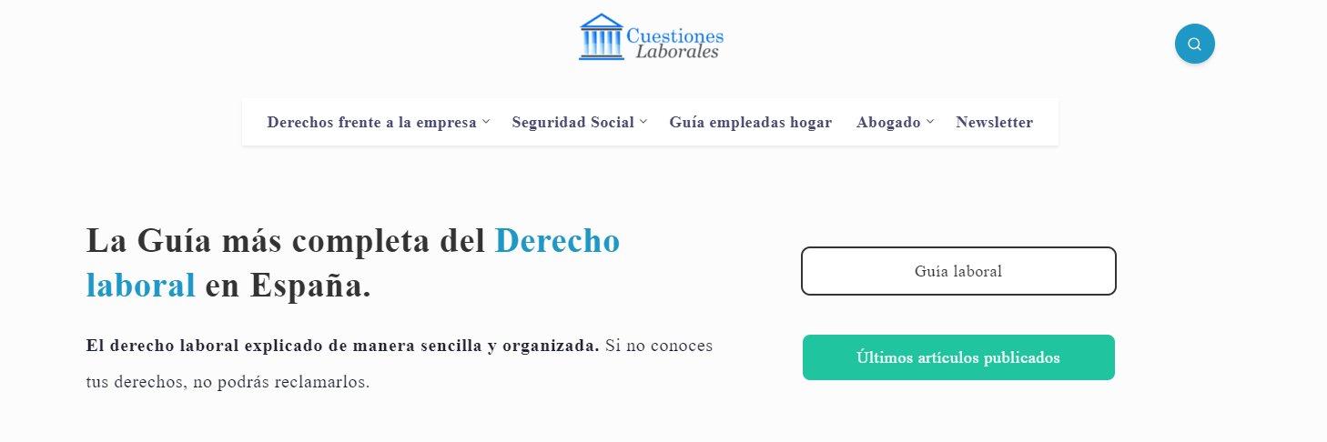 Cuestiones Laborales banner
