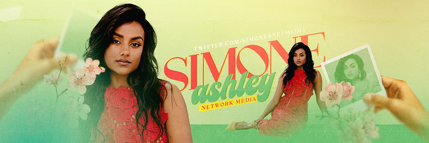 Simone Ashley Network Media's banner