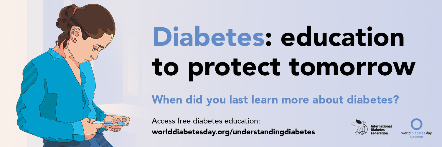 World Diabetes Day banner