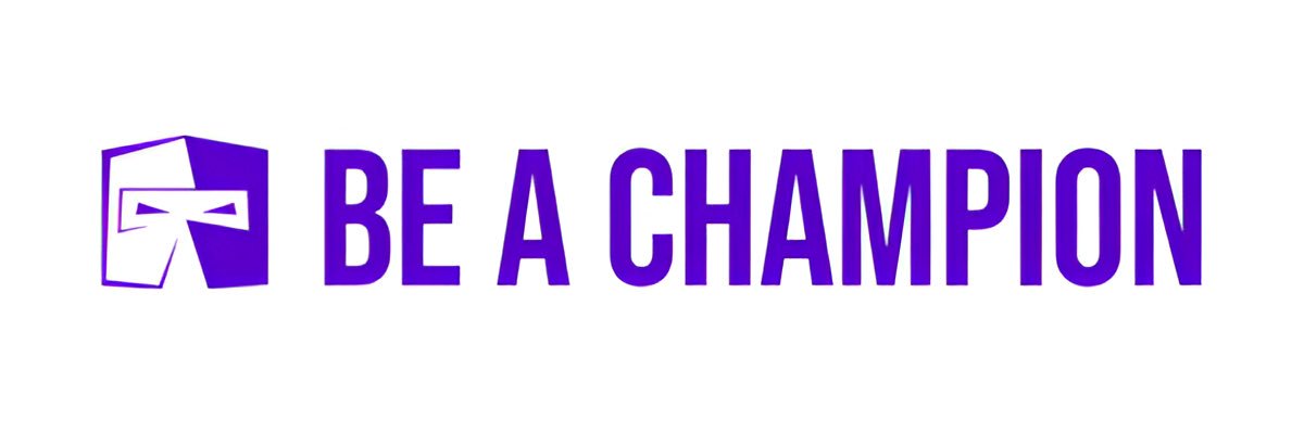 Be a Champion banner