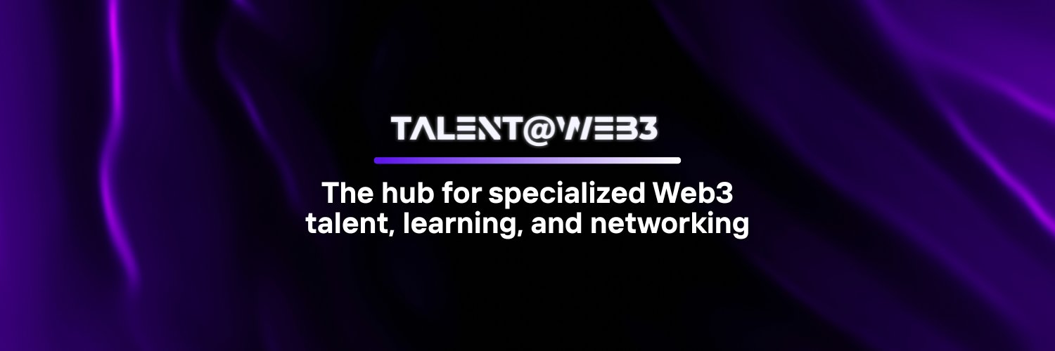 Talent@Web3 banner