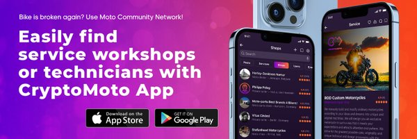 CryptoMotoApp Profile Banner