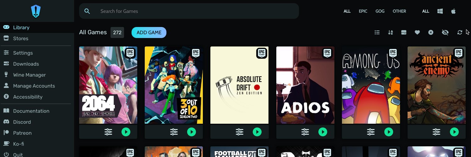 Heroic Games Launcher banner