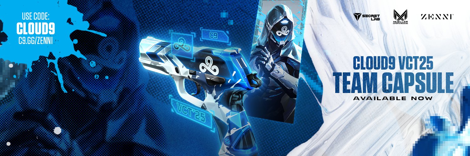 Cloud9 VALORANT's banner