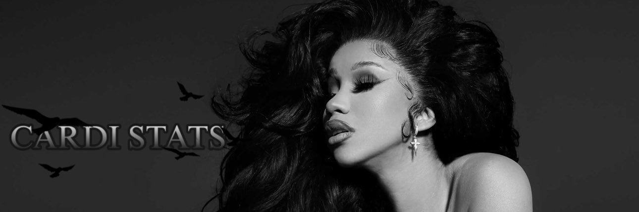 Cardi B | Stats banner