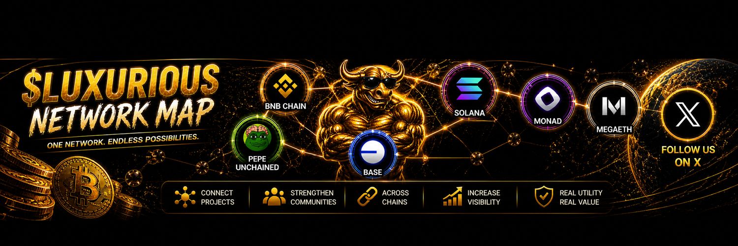Big Crypto Bull | $LUXURIOUS 💎 base.eth MEMECOIN banner
