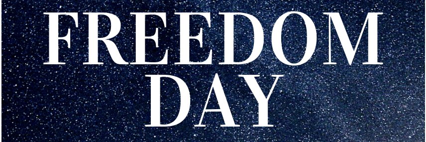 Freedom Day's banner