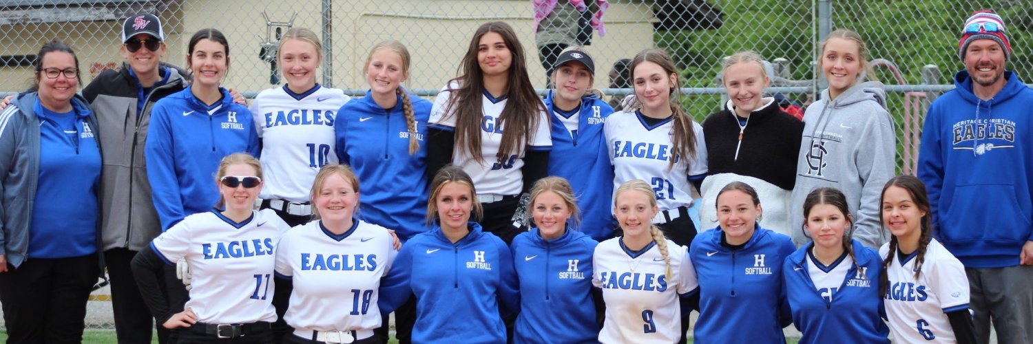 Heritage Christian Eagles Softball Profile Banner