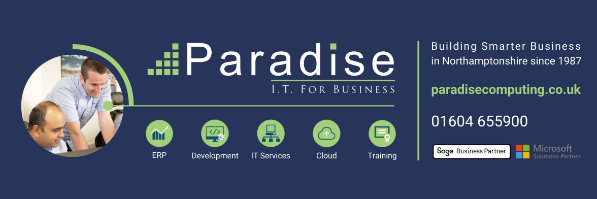 Paradise Computing banner