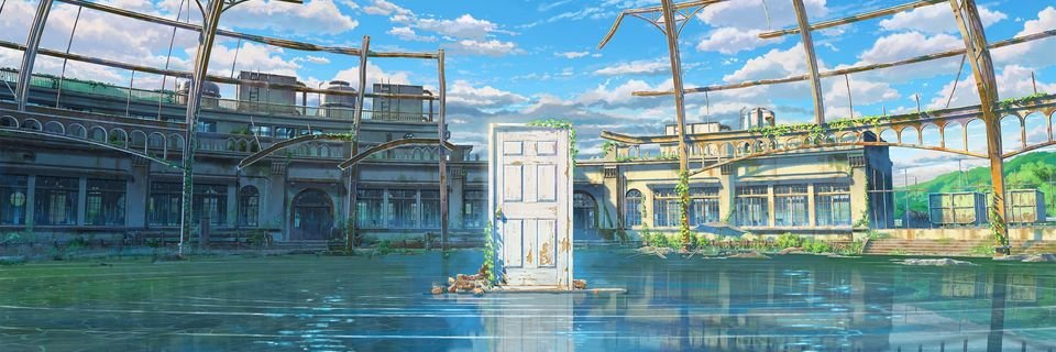 CoMix Wave Films ~The Latest film "Suzume"~ banner