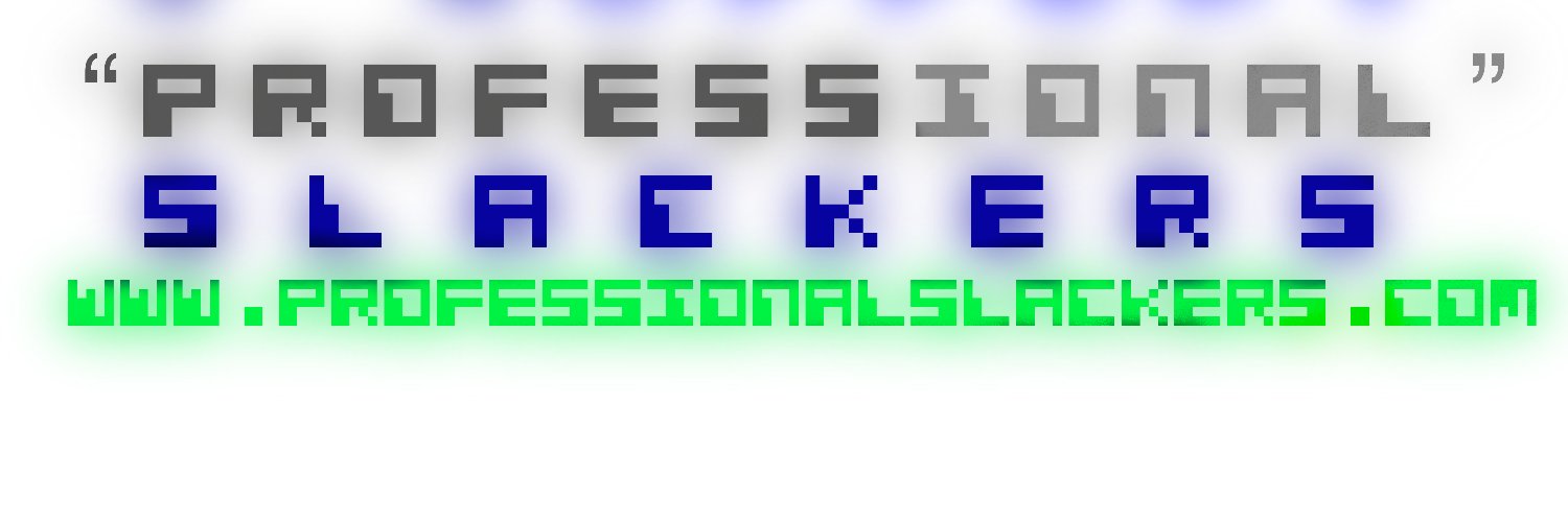 The Slacker Gets Serious Show banner