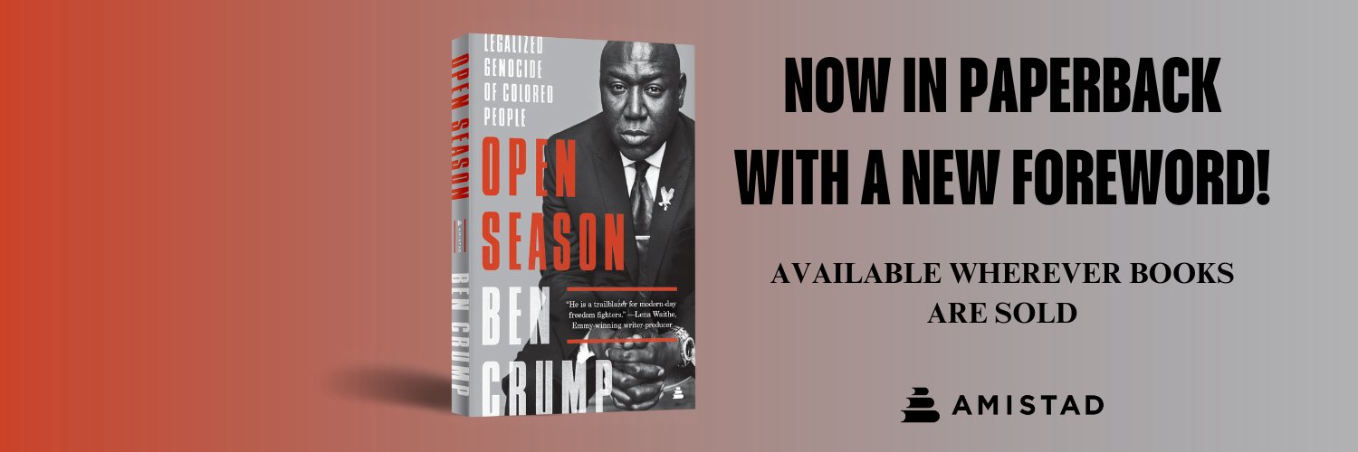 Ben Crump's banner