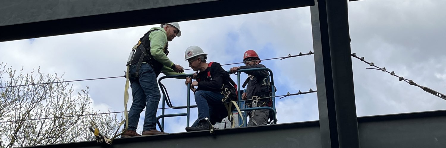 Ironworkers Local 29's banner