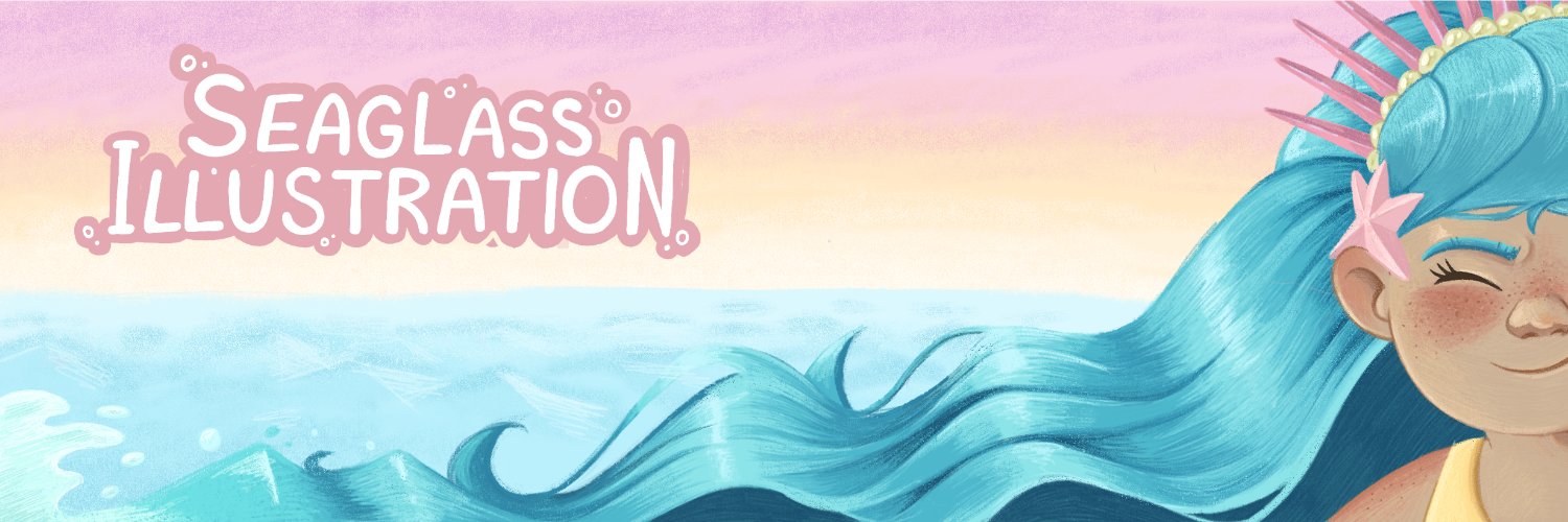 SeaglassDraws 📚🦡 (commissions open) banner