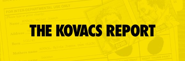KovacsReport Profile Banner