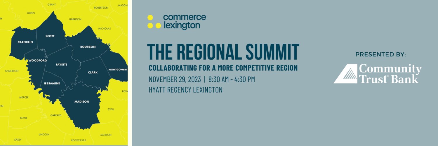 Commerce Lexington Economic Development banner