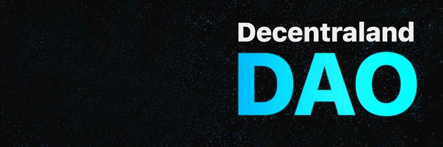 DecentralandDAO Profile Banner