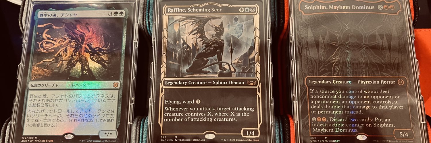 諒弌 (Ryo-ichi) @MtG banner