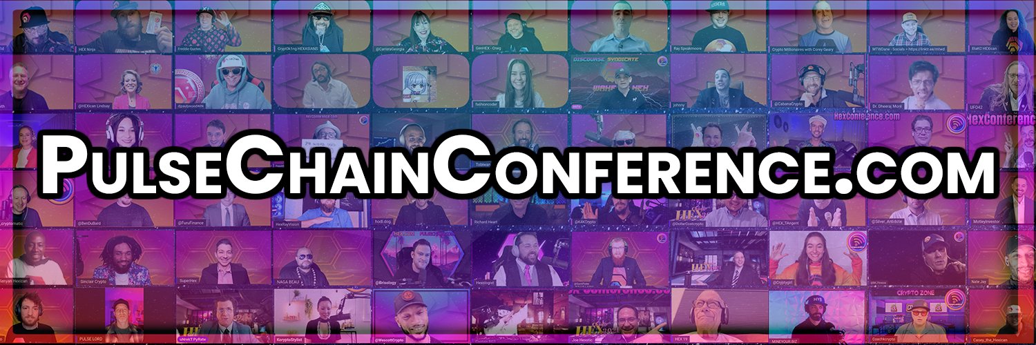 PulseChain Conferences Profile Banner