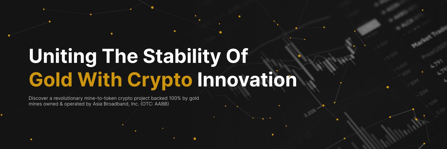 AABB Gold Token (AABBG) Official banner