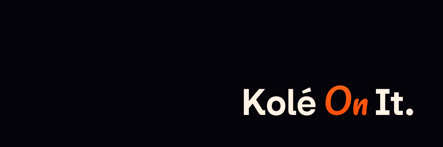 beingkole's profile banner image