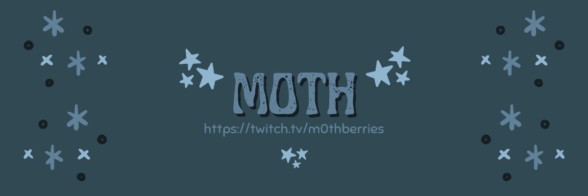 moth ⋆˚꩜｡ (he/they) banner