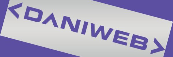 DaniWeb Profile Banner