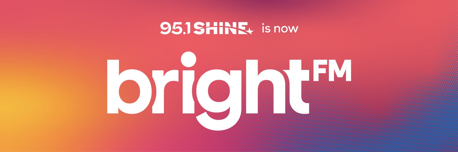 95.1 SHINE-FM (now BRIGHT-FM) banner