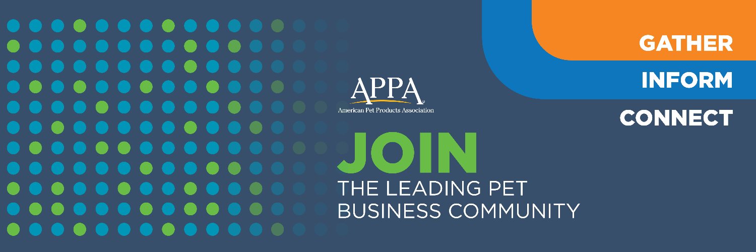 American Pet Products Association (APPA) banner